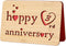 Wooden Anniversary Card (3rd)